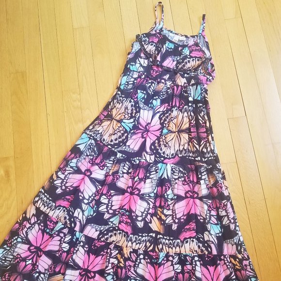 Route 66 Butterfly Gown - Girls Size L 10-12 - Picture 1 of 9